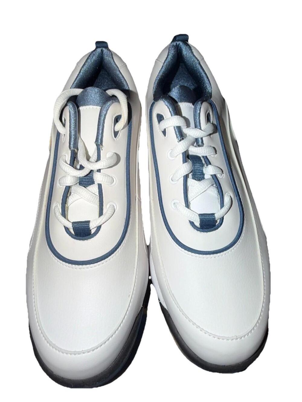 Footjoy Greenjoys Lace-up Spike Golf Shoes Womens Size 9.5M